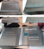 dubai sign display stand crowed control Q stands  Barrier and Queue Up Control System. Queue Up Stand - Crowd control barriers aka Q Stand are sold as portable folding free standing raffle box suggection box feedbak box acrylic products